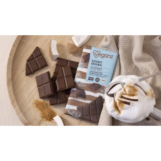 VEGANZ | Σοκολάτα Bio Καρύδας Original 80g