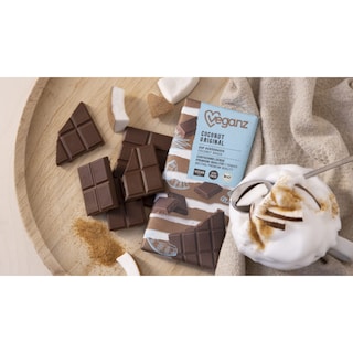 VEGANZ | Σοκολάτα Bio Καρύδας Original 80g