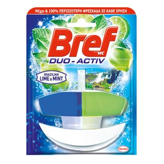 BREF | Καθαριστικό Τουαλέτας Υγρό Duo Activ Lime & Mint 50ml