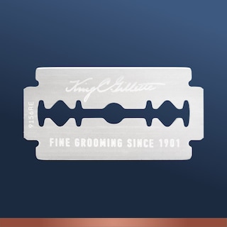 GILLETTE | KING C | Ξυράφια Διπλής Ακμής Ανταλλακτικά 10 Τεμάχια
