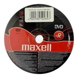 MAXELL | DVDR CAKEBOX 10 16X 10ΤΕΜ.