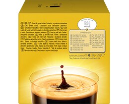 NESCAFE | DOLCE GUSTO | COFFEE FILTER GRANDE 16 Χ 8 GR