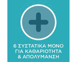 AJAX | Υγρό Καθαρισμού Απολυμαντικό Essentials Λεμόνι 1lt