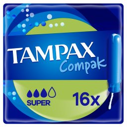 TAMPAX | Ταμπόν Compak Super 16 Τεμάχια