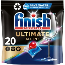 FINISH | Κάψουλες Πλυντηρίου Πιάτων Ultimate 20 Τεμάχια