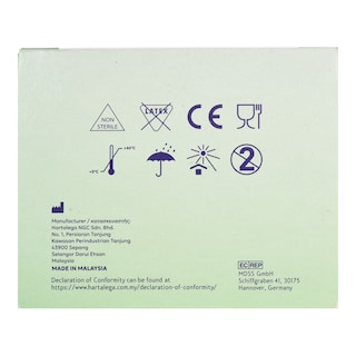 ASSOS | Γάντια Νιτριλίου Αλόη Πράσινα Medium 50 Τεμάχια