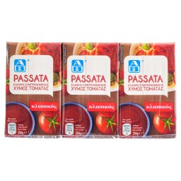 Τομάτα Passata Περαστή 3x250g