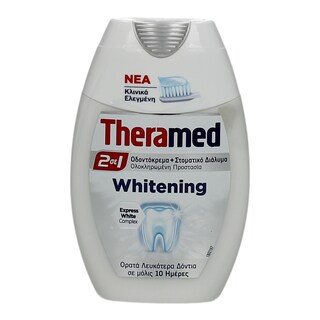 THERAMED | ΟΔΟΝΤΟΚΡΕΜΑ SUPER WHITE 2 IN 1 75 ML