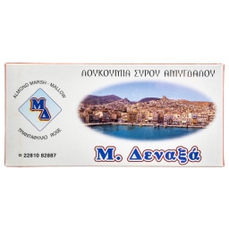 ΔΕΝΑΞΑΣ | LOUKOUMI DENAKSKS ALMOND ROSE 380GR