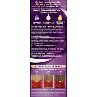 PALETTE | Βαφή Μαλλιών Intensive Color Creme 7.87 Έντονο Κόκκινο Χάλκινο 1 Τεμ.