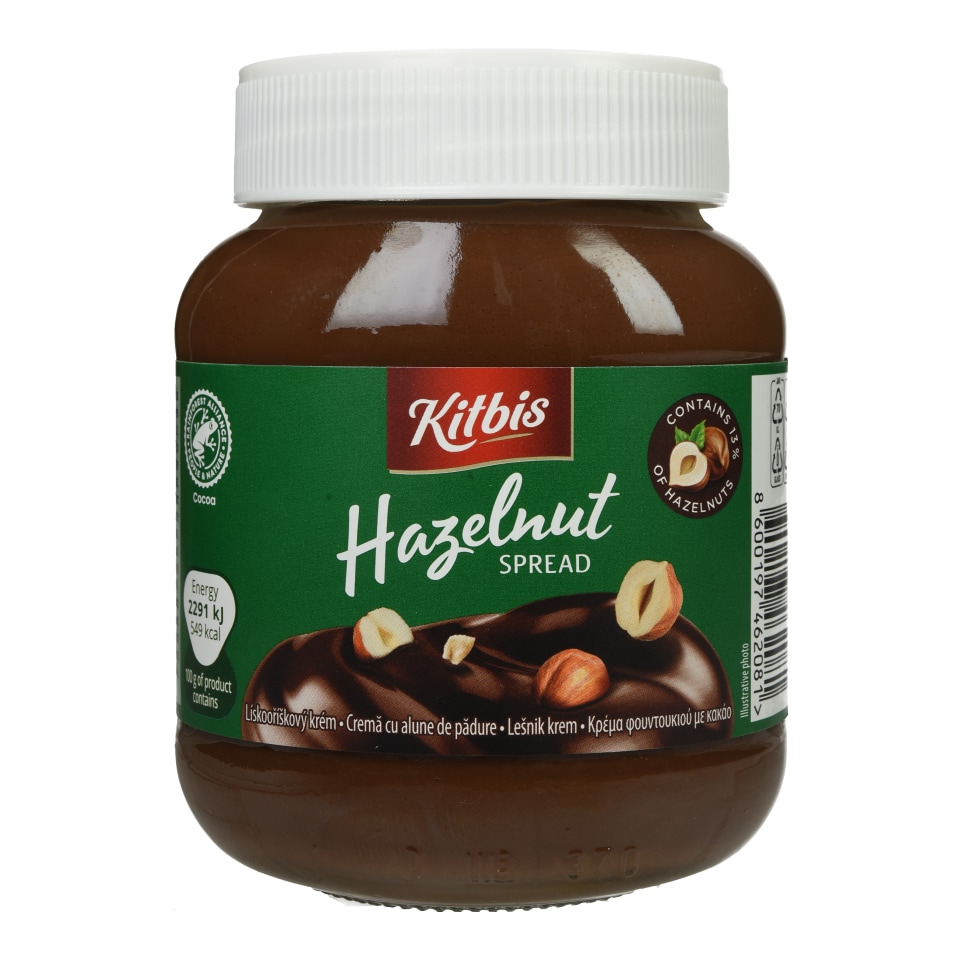 KITBIS Πραλίνα Φουντουκιού Κακάο 400g