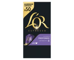 LOR | Κάψουλες Καφέ Espresso Lungo Profondo 50x5.2g