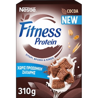 FITNESS | Δημητριακά Protein Κακάο Χωρίς Προσθήκη Ζάχαρης 310g