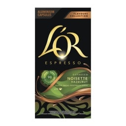 LOR | Κάψουλες Καφέ Espresso Φουντούκι 10x5.2g