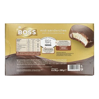 BOSS | ICE CREAM SANDWICH  6X58GR