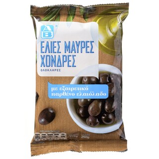 Ελιές Μαύρες Χονδρές 250 gr