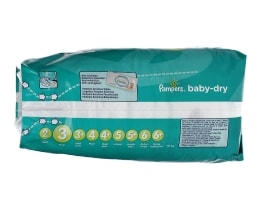 PAMPERS | BABY DRY | ΠΑΝΕΣ ΜΩΡΟΥ MIDI No 3 27 ΤΕΜ