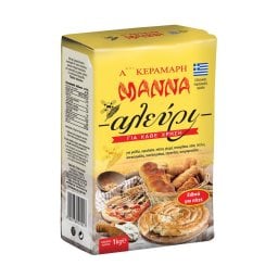 Αλεύρι Για Όλες Τις Χρήσεις Ζυμωτό Κίτρινο 1 Kg