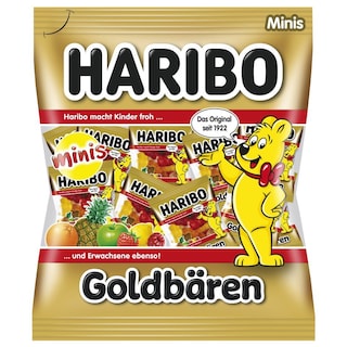 HARIBO | Καραμέλες Ζελίνια Χρυσά Αρκουδάκια Μίνι 250g