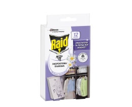 RAID | RAID MOTH PAPER  12PCS