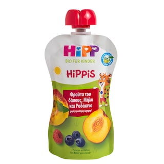 HIPP | HIPP POUCH WILD BER/APP/PEACH 100G