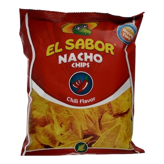 EL SABOR | EL SABOR NACHO CHIPS CHILI 100GR