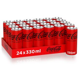 Αναψυκτικό Cola Zero Κουτί Αποκλειστικά Online 24x330ml