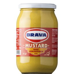 Μουστάρδα Πικάντικη Γυάλινο Βάζο 500g