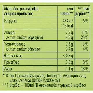KNORR | Σάλτσα Ζυμαρικών Μίγμα 4 Τυριά 44g