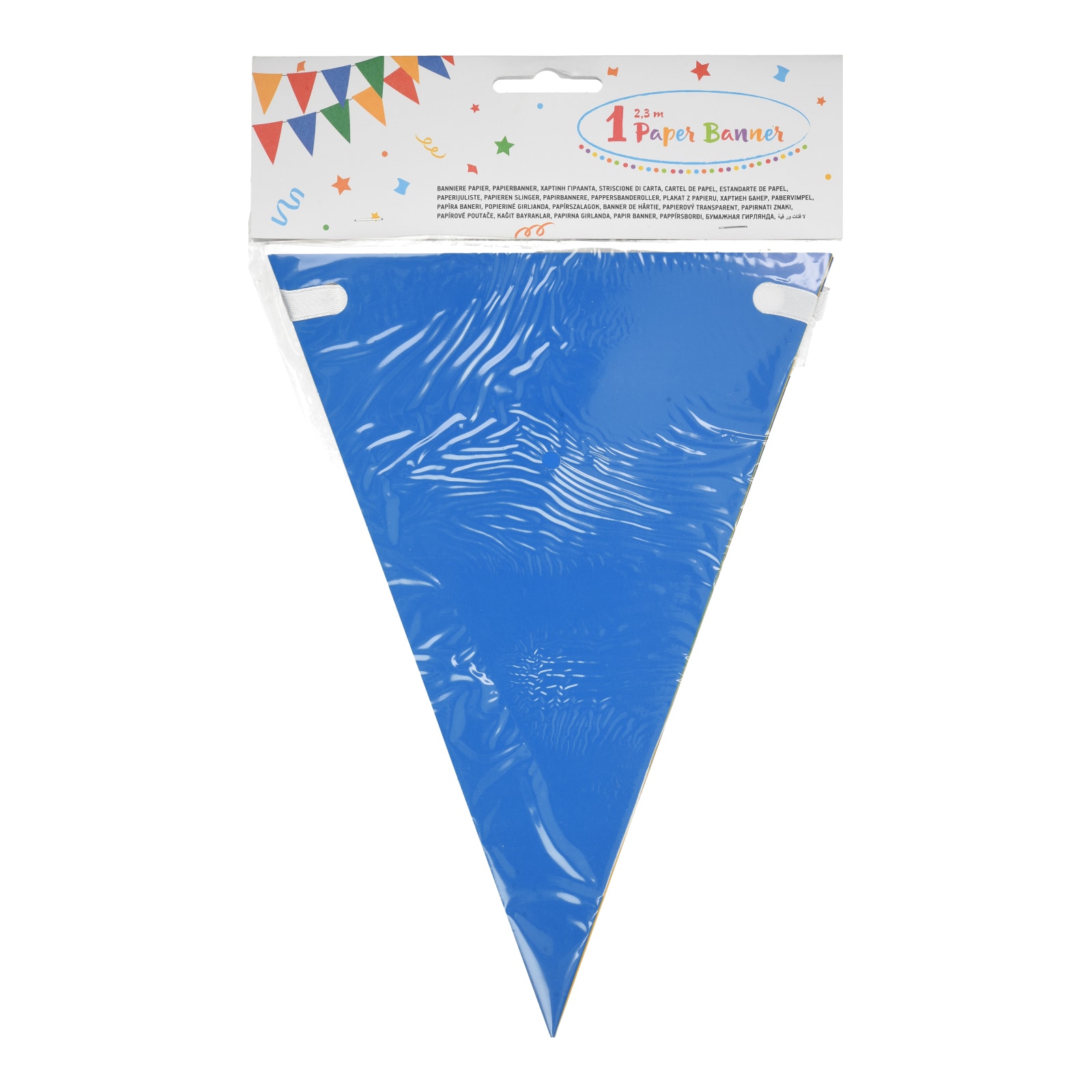 DECORATA Γιρλάντες Χάρτινες Πολύχρωμες 1 Τεμάχιο