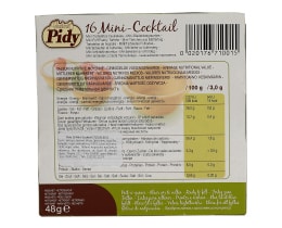 PIDY | ΤΑΡΤΕΛΕΤΕΣ MINI COCKTAIL 48 GR