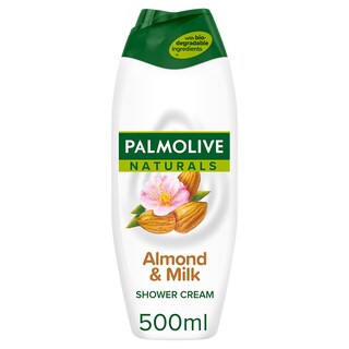 PALMOLIVE | Αφρόλουτρο Naturals Γάλα & Aμύγδαλο 500ml