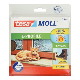 TESA | ΜΟΝΩΤΙΚΟ ΠΑΡΑΘΥΡΩΝ ΚΑΦΕ ΛΑΣΤΙΧΟ 1 ΤΕΜ