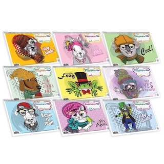 SKAG | Μπλοκ Ζωγραφικής Σπιράλ Μικροί ζωγράφοι Νο5 40 Φύλλα 1 Τεμάχιο