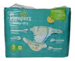 PAMPERS | BABY DRY | ΠΑΝΕΣ ΜΩΡΟΥ JUNIOR 11 - 25 KGR No 5 39 ΤΕΜ