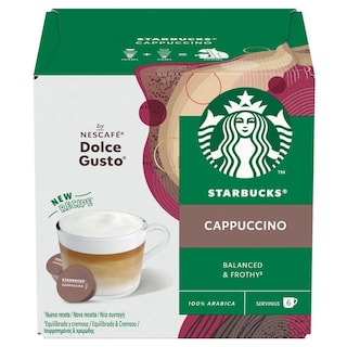 STARBUCKS | Κάψουλες Καφέ Dolce Gusto Cappuccino 120g