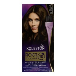 KOLESTON | Βαφή Μαλλιών Kit Root Touch Up Μεσαίο Καστανό 1 Τεμ.
