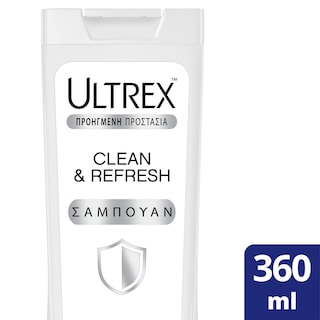 ULTREX | ULTREX ΣΑΜΠΟΥΑΝ CLEAN&FRESH 360ML