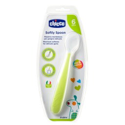 CHICCO | Κουτάλι Σιλικόνης 6+ Μηνών 1 Τεμάχιο