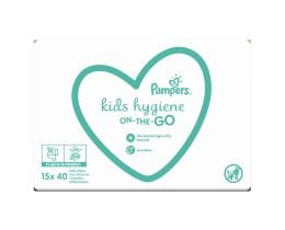 PAMPERS | Μωρομάντηλα Kids Hygiene Αποκλειστικά Online 15x40 Τεμάχια
