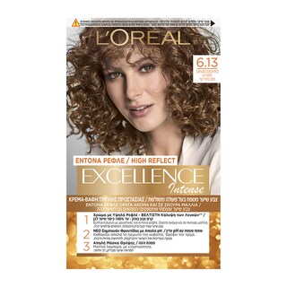 EXCELLENCE | Βαφή Μαλλιών Σετ Νο 6.13 Intense Ξανθό Σκούρο Ψυχρό 48 ml