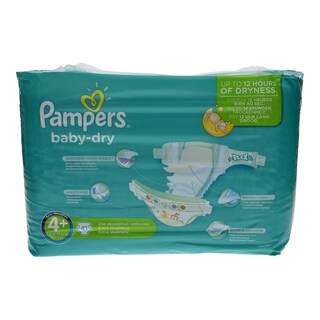 PAMPERS | BABY DRY | ΠΑΝΕΣ ΜΩΡΟΥ MAXI PLUS 9 - 20 KGR No 4+ 41 ΤΕΜ