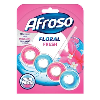 AFROSO | Καθαριστικό Block Τουαλέτας Floral Fresh 40g