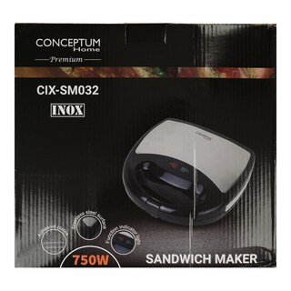 CONCEPTUM | Τοστιέρα Inox SM032 750w