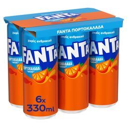 Πορτοκαλάδα Μπλε Κουτί 6x330ml