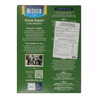 DE CECCO | ΠΑΣΤΕΣ ΤΥΠ/ΝΕΣ