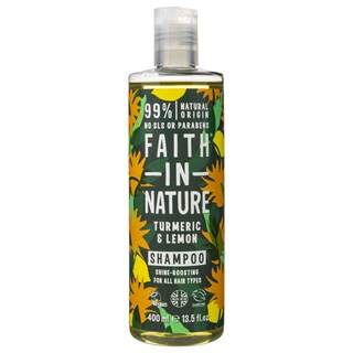 FAITH IN NATURE | Σαμπουάν Turmeric & Lemon 400ml