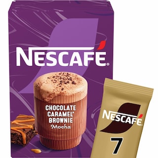 NESCAFE | Στιγμιαίος Καφές Gold Chocolate Caramel Brownie 7x21.4g