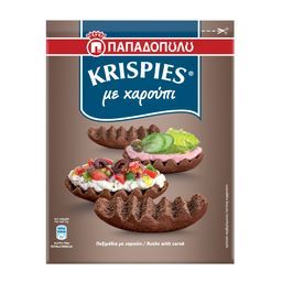 Παξιμαδάκια Krispies με Χαρούπι 200g