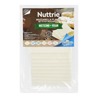 ΕΛΛΗΝΙΚΕΣ ΦΑΡΜΕΣ | Nuttrie Vegan Νηστίσιμο Γεύση Mozzarella Φέτες 200g